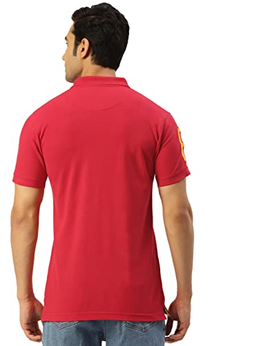 Image of CHKOKKO Men's Cotton Regular Fit Half Sleeves Polo T-Shirt
