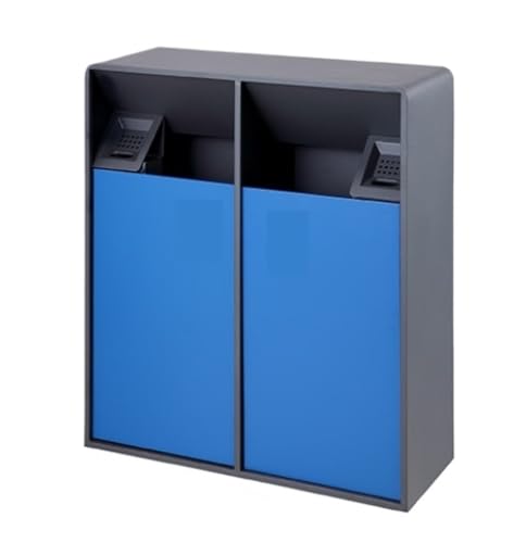 OPOBMBNGX Außenabfalleimer Kommerzieller Mülleimer Mülleimer Außenabfalleimer Edelstahl Hotellobby Vertikaler Abfalleimer Aufzugstür Außenabfalleimer Hotelmülleimer Abfalleimer