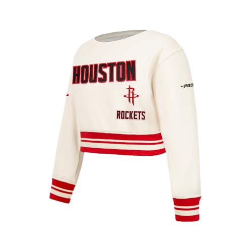 Image of Pro Standard Big Girls NBA Retro Classics Fleece Crewneck Sweatshirt