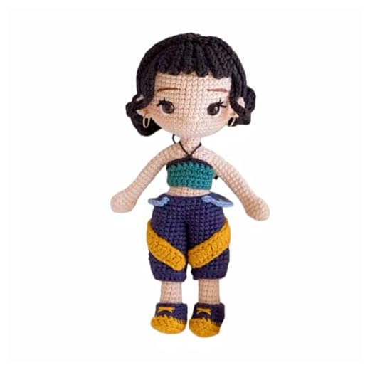 Tignova Kpop Dolls Gift for Fans Women Men,Handmade Kintted Crochet Plush Hunter Doll Figures,Movie Anime Theme Christmas Stocking Stuffers Filling (Black)