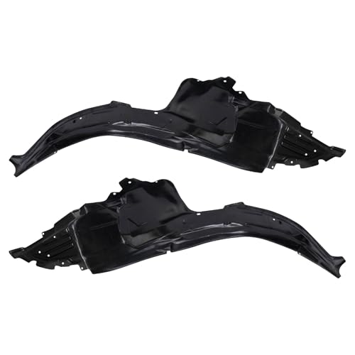 Image of TRQ Inner Fender Liner Set Compatible with 2005-2009 Subaru Legacy SU1250103 SU1251103