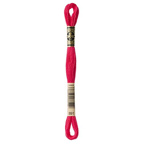 Image of DMC 6-Strand Embroidery Cotton Floss, Dark Carnation
