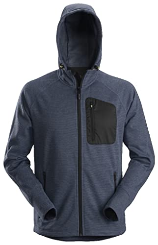 FlexiWork Fleece Hoodie - Men's Large Blue Hoodie