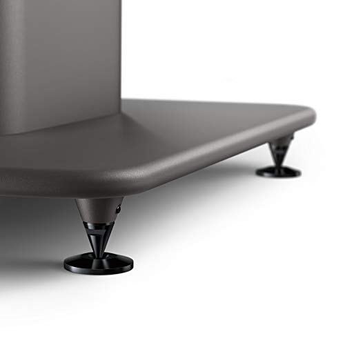 KEF S2 Speaker Stand (Pair, Titanium Grey)