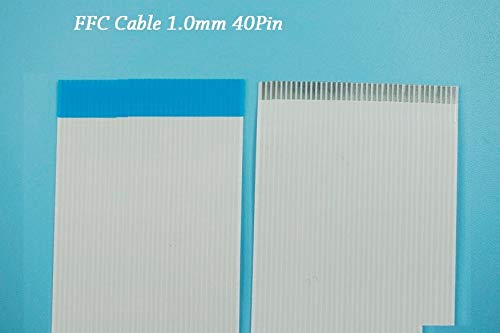 Davitu 100pcs Flexible Flat Cable 40 PIN same directions FFC 1.0 mm pitch Length 60 70 80 100 120 150 200 250 300 400 450 500 600 700mm - (Color: 150mm Length)
