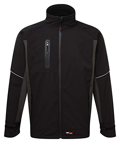 Preisvergleich Produktbild '252 / bk-l groß Stanton Softshell Jacke