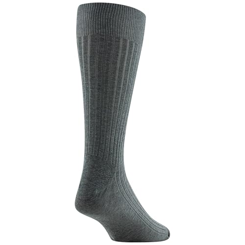 GOLDTOE Men's Classic Canterbury Crew Dress Socks, 3-Pairs4