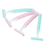 STAHAD 4 Pezzi Depilatore Per Donna Rasatura Doppia Lame Per Rasoio Incarnite Rasoio Da Donna Rimozione Femminile Dei Ascelle