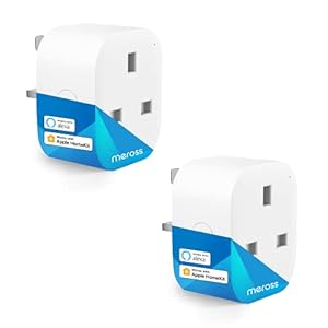 Mini Smart Plug – meross WiFi Plugs Compatible with HomeKit, Alexa, Google Home, SmartThings Wireless Remote Control…