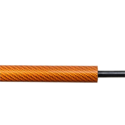 Amortisseur à gaz Fiat 500 hayon 2007-2024 vérin de coffre orange en fibre de carbone
