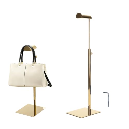 Lista de Expositores los 10 mejores. 42 Expositor de Bolsos, Expositores de Bolsos de Acero Inoxidable, Soporte para Bolsos con Gancho Colgador Simple para Tiendas de Ropa hogar Centros Comerciales (2)