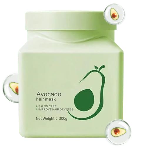 Capilar - 300g 10.58 Fl Oz De Aguacate Hidratación Profunda | Crema Nutritiva Reparadora Para Cabello Seco Y Dañado | Tratamiento Hidratante Para La Protección De Puntas Abiertas, Cabello F