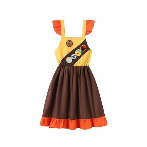 Russell Up Halloween Costume Russel Up Halloween Costume for Family Group Cosplay Costume 10 Years Yellow