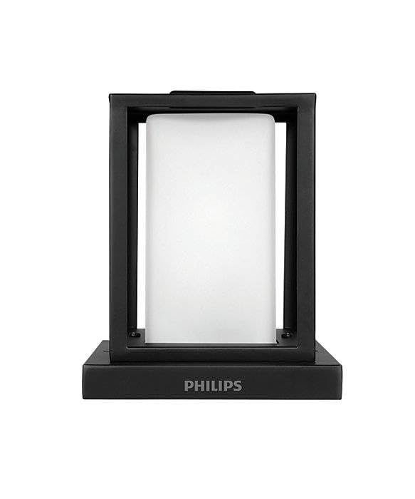 Philips Azure Outdoor Post Light E27 IP65 – Weatherproof Gate & Garden Lamp | Modern Frosted Glass Finish | Durable Outdoor Lighting for Home & Commercial Use-image-23