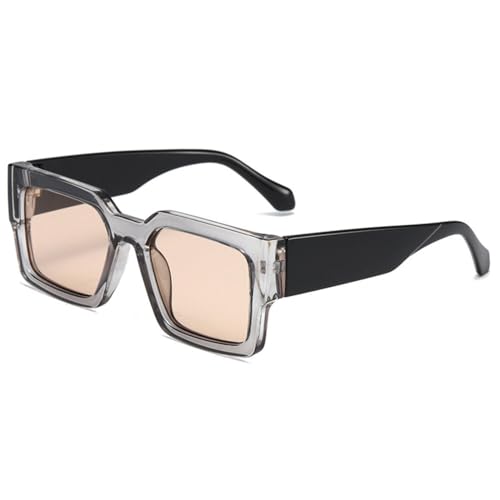 Lunettes de soleil carrées rétro pour vos journées d'été à la plage