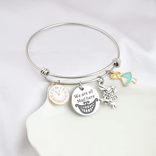 BNQL Alice Movie Quotes Bracelet Inspired Bracelets Alice Jewelry Gifts (Bracelet)4