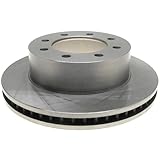 ACDelco Silver 18A1482A (19261796) Non-Coated Front Disc Brake Rotor