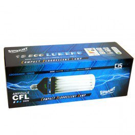 Ampoule CFL 8U 300W - 6400°K - Croissance - E40 - Superplant