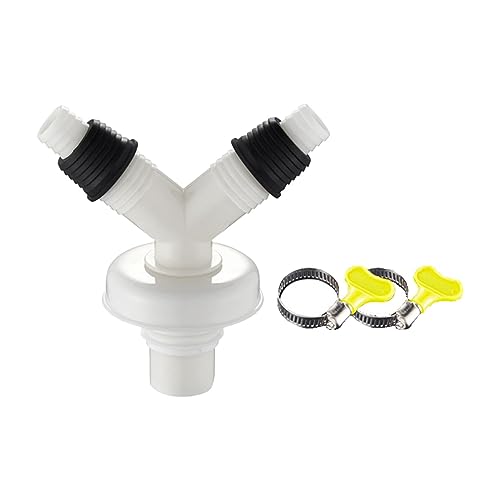 Ｂｅｓｇａ 床排水アダプター 床排水ティージョイント シンク 洗面台 キッチン 洗濯機 チューブ モップ プールチューブ 下水コネクタ アダプタ ホースコネクタ, A