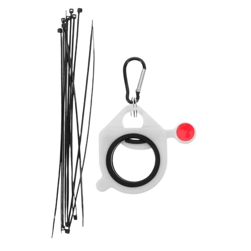 VILLCASE 1 Set Fluorescent Cable Tie Holder Portable Zip Tie Organizer for Efficient Tool Storage Durable Design for Home Workshop Use Glow the Dark Feature for Easy Visibility