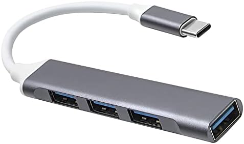 Herolland USB C Hub 3.0, 4-Port USB C to USB Adapter Ultra-Slim USB C Adapter USB Splitter,USB C Dock USB Extender for Laptop,iMac Pro,MacBook Air,Mac,USB to USB C,USB C to USB…