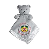 Baby Fanatic Gray Security Bear - NHL Chicago Blackhawks - Officially Licensed Snuggle Buddy