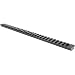 AIM Sports 12X0.40-Inch Uncut Rail (Black, Medium)