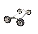 Mytee Products Heavy Duty Aluminum Hi-Speed Towing Dolly Hero w/ 5.7” Tires, Cross Rails, Hubs & Pry Bar - 4,280 lbs Towing Capacity - Replaces Collins HSD-G7 T12, HSD-G7-H5D