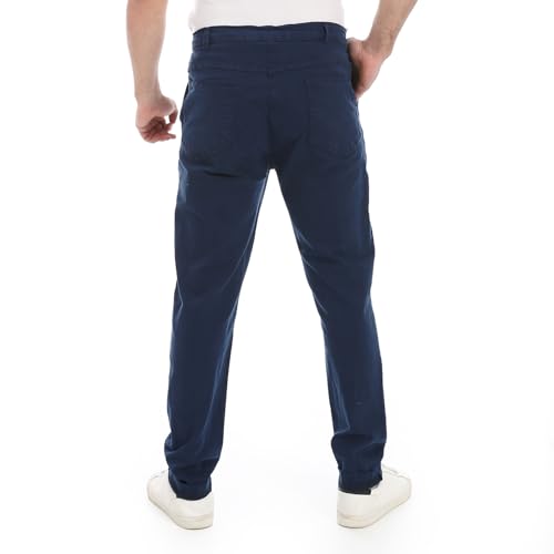 اندورا بنطلون جبردين بارجل مستقيمة - كحلي-38