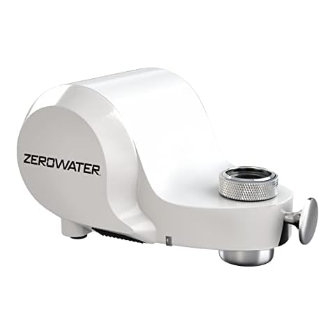 ZeroWater ExtremeLife White System Faucet Filter, Standard Cover