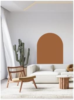 MINICK Arch Wall Decal Home Decor - Boho Wall Decor Sticker, Bedroom Decor, Wall Decals for Living Room Decor, Wall Mural Boho Decor, Removable Arched Wall Stickers, Peel and Stick, Apartment Renter Friendly Bohemian Decor, Minimal Modern Stickers (Fall)