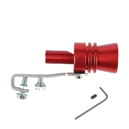 Sifflet Turbo Pour Voiture - Simulateur De Bruit Turbo En Aluminium, Embout De Silencieux Style Voiture De Sport, Sound Pipe Valve Pour Pot D'échappement,...