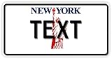 USA Kennzeichen aus Aluminium individuell nach Ihren Belieben gestaltbar in verschiedenen Schriftfarben
