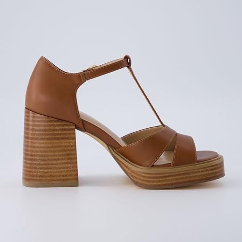 CUSHIONAIRE Women's Delano Mary Jane Platform Heels +Memory Foam, Wide Widths Available4