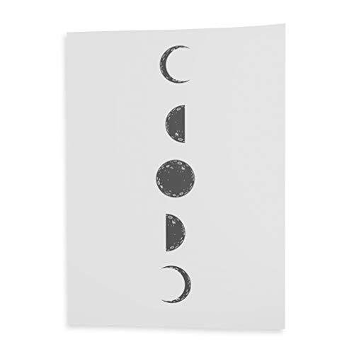 Moon Sky Star Passion : poster phases de la lune pour créer un salon zen et poétique