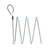 QSTDGVPW Herramienta de Búsqueda Plegable para Nieve de 106,30 Pulgadas para Esquiar, Naranja Azul