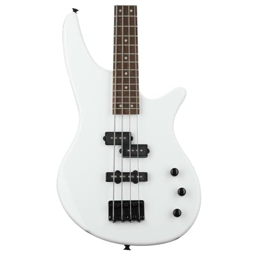 Jackson JS Series Spectra JS2 Electric Bass Guitar, Laurel Fingerboard, Snow White