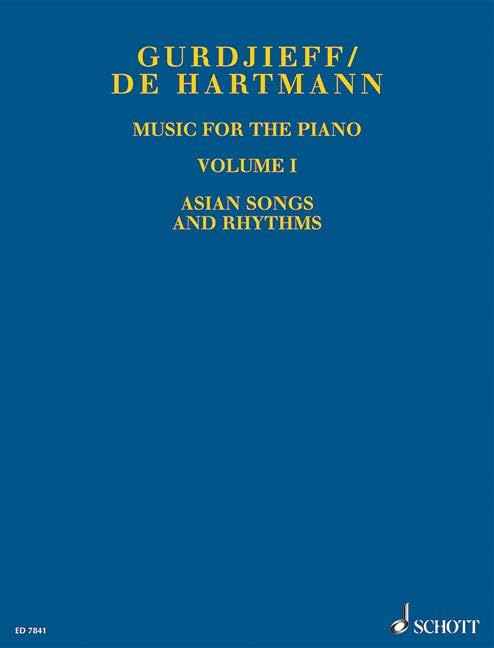 Music for the Piano Volume I: Asian Songs and Rhythms by Thomas De Hartmann | Piano Sheet Music | Traditional Eastern Themes for Solo Piano | Classical World Music Songbook for Pianists