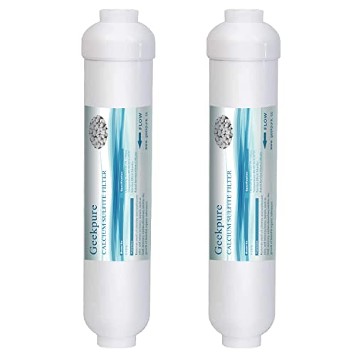 Geekpure Replacement Filter for Inline Under Sink Drinking Water ...