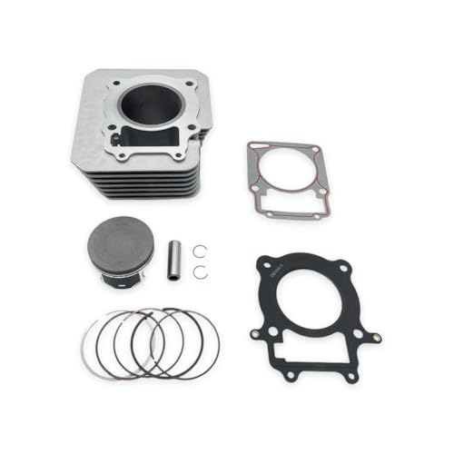 75mm Cylinder Kit With Air Cylinder Block Piston Ring Gasket Set Compatible With KEWS K20 PR300 ZS175FMN