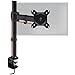 Duronic DM251X2 Supporto da scrivania Monitor 13” – 27” Staffa Supporto Monitor/Schermo con Braccio estensore e Morsetto Tavolo VESA Max 100 x 100mm Struttura in Acciaio Portata 8kg