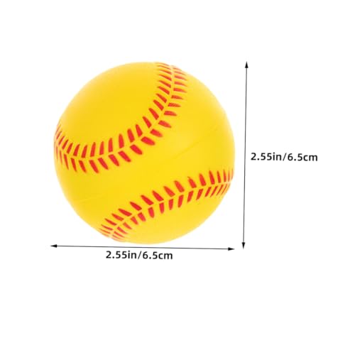 Mousse PU Soft balles de baseball légères et durables pour l'initiation des jeunes - 2