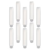 Trasparente per un rapido controllo del contenuto: i contenitori per lozione per il corpo ad alta trasparenza ti consentono di vedere all'interno, rendendo facile tenere traccia della quantità rimasta e preparare le ricariche se necessario, contenitori per shampoo a pressione, flaconi per shampoo a pressione