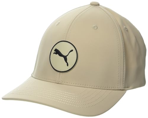 Image of Puma Golf Men's Circle CAT TECH Cap, Alabaster