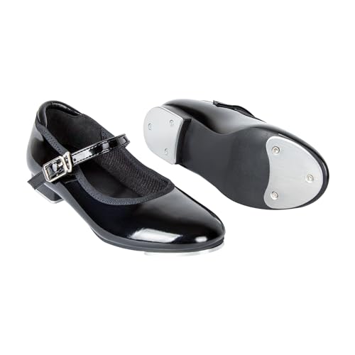 Dynadans Unisex-Child Slide Buckle Strap Tap Shoe Mary Jane Flat2