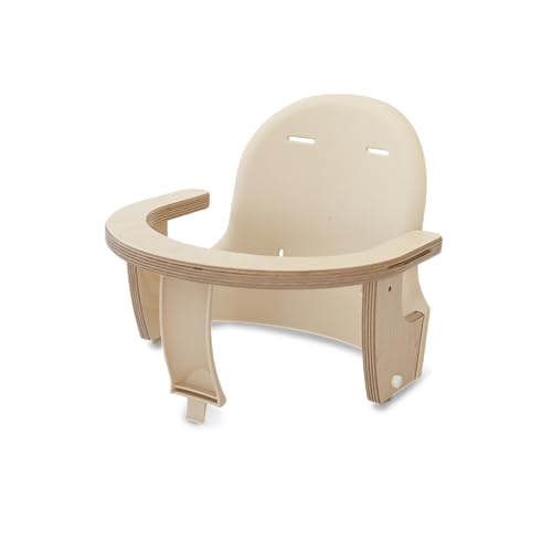Babyeinsatz für QuarttoLino® 9 -in- 1 Baby - Hochstuhl aus Holz/Der Kinderhochstuhl ist ab 6 Monaten verwendbar, mitwachsend, höhenverstellbar, bis 150 kg belastbar