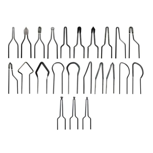 Recopilación de Pirograbado los 10 mejores. 48 TOPPERFUN 23 Puntas De Alambre Para Máquina De Pirografía De Alta Impedancia Diámetro 0.04 Pulgadas Juego De Repuestos Para Dibujo Y Grabado En Madera En Casa Y Oficina