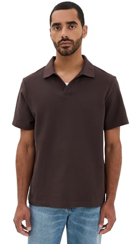 FRAME Men's Short Sleeve Jacquard Polo - Main Image