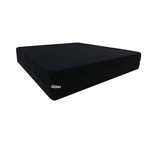 Dibapur® Ortho Kussen: Zitverhoging orthopedisch zitkussen rolstoelkussen stoelkussen (45 x 45 x 8 cm)