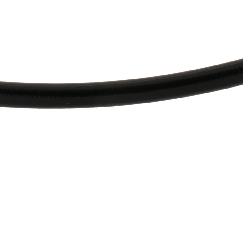 SAZ DEKOR 17.7 Steel Braided Motorcycle Brake Lines Disc Brake Hydraulic Hose Black - Image 6 thumbnail